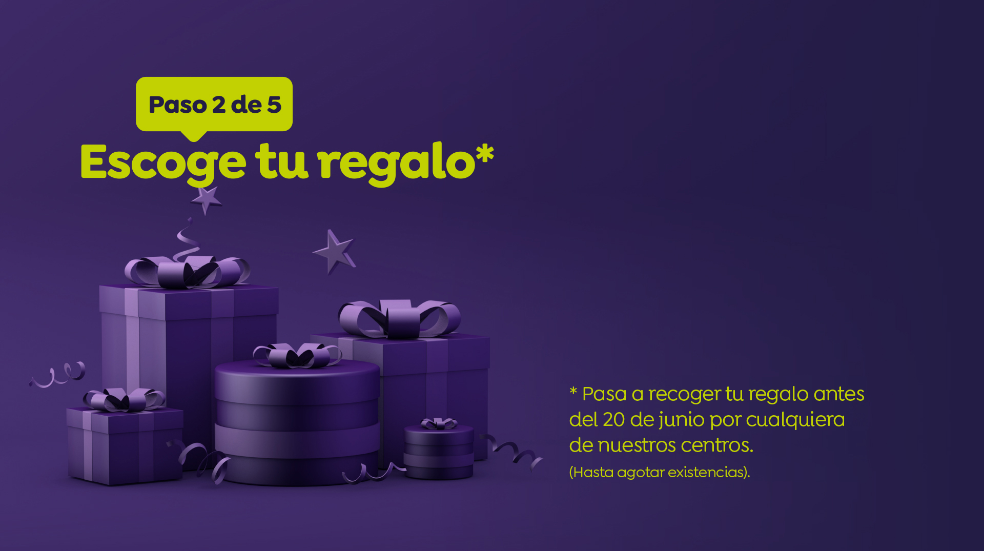 Escoge tu regalo Adults!